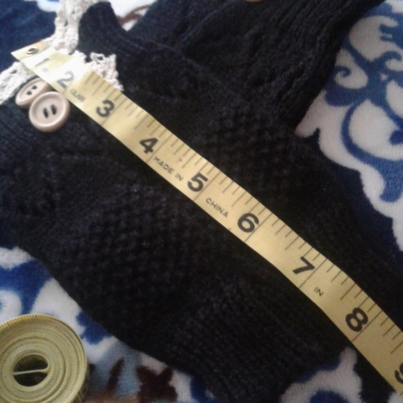 SOLD - Lace Button Boot Cuffs Boot Toppers - Picture 5 of 5